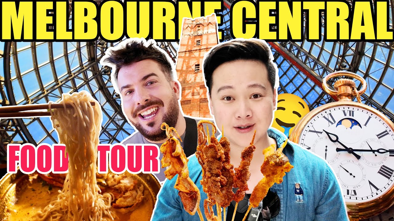 Melbourne Central | Lux Food Tour 🦞🥪🍡