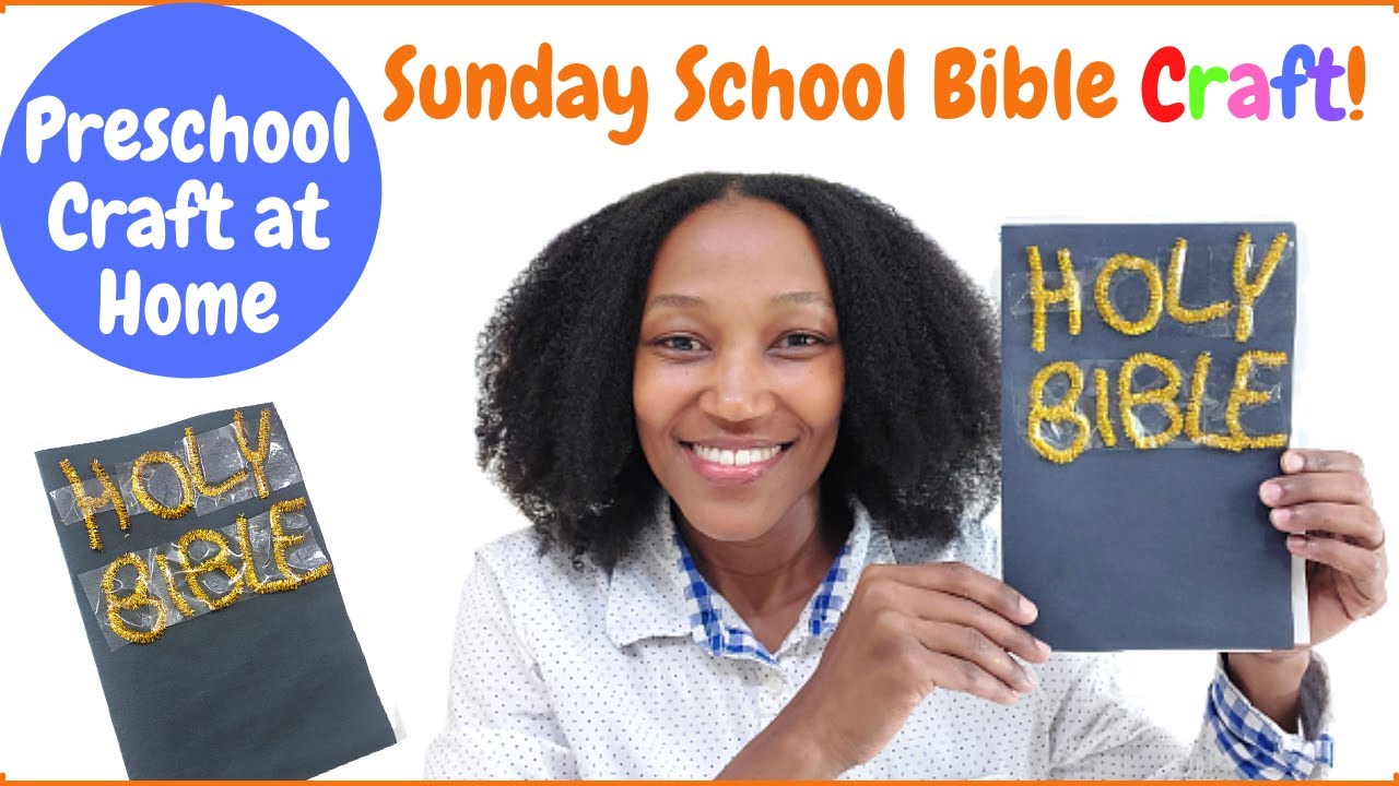 SUNDAY SCHOOL BIBLE CRAFTS | PRESCHOOL CRAFTS AT HOME | BIBLE CRAFT & ACTIVITY | KIDS CHURCH ONLINE