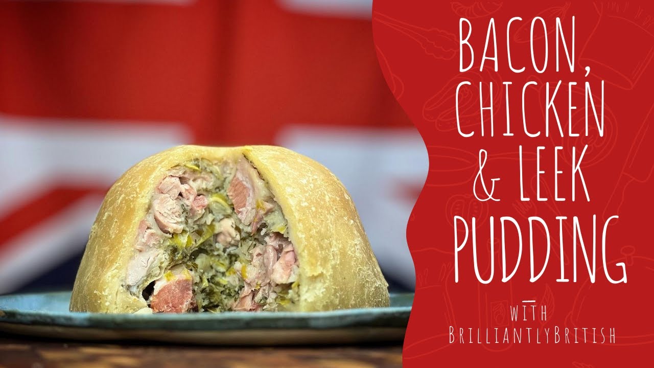 Ep.176 Bacon, Chicken and Leek Pudding - How To Make A Steamed Chicken, Bacon & Leek Suet Pudding