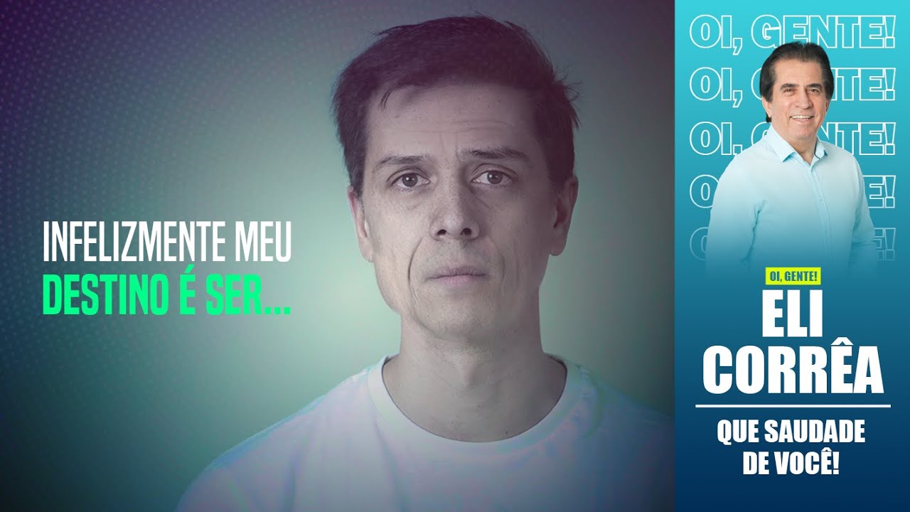 Infelizmente meu destino é ser... | Eli Corrêa Oficial |