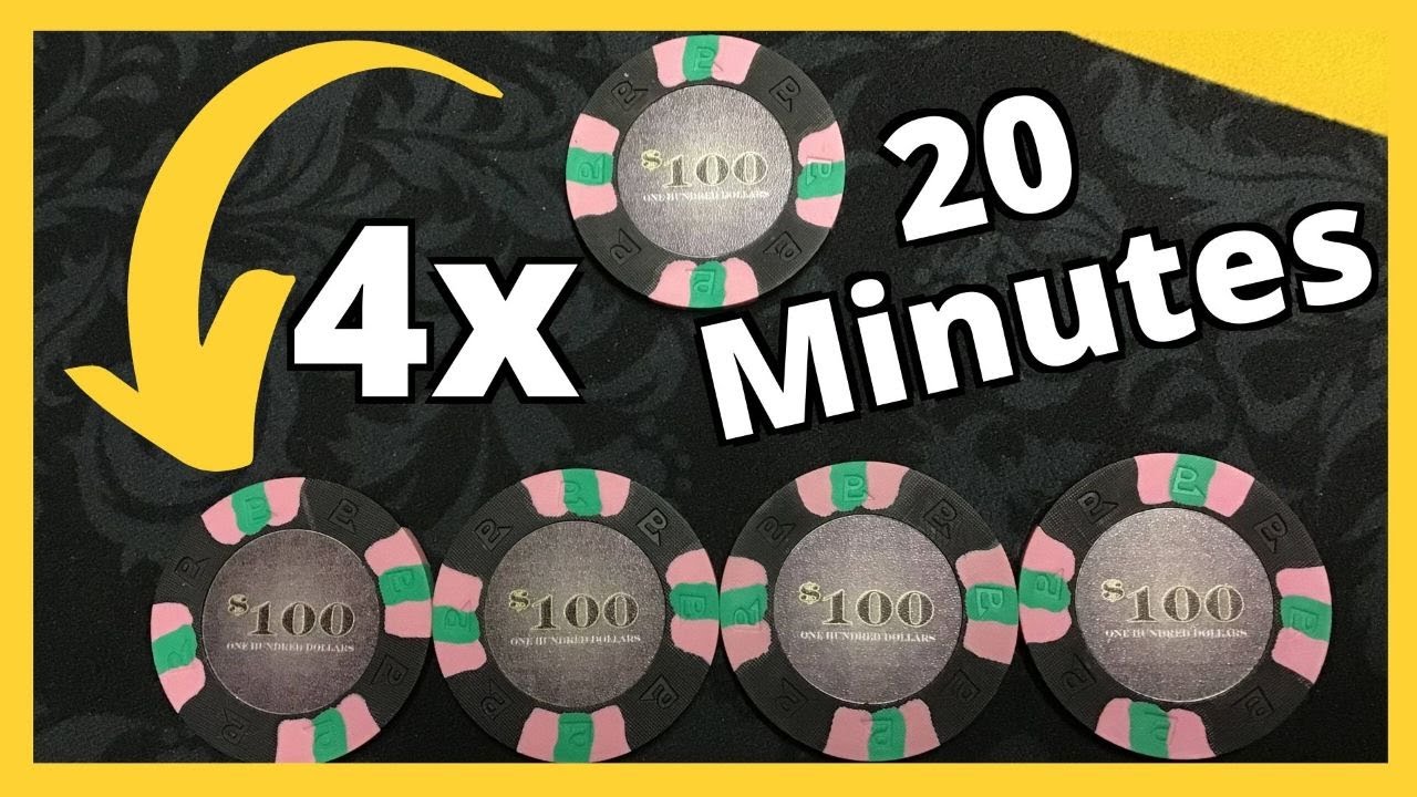 QUADRUPLING $100 In Just 20 MINUTES! Blackjack Session
