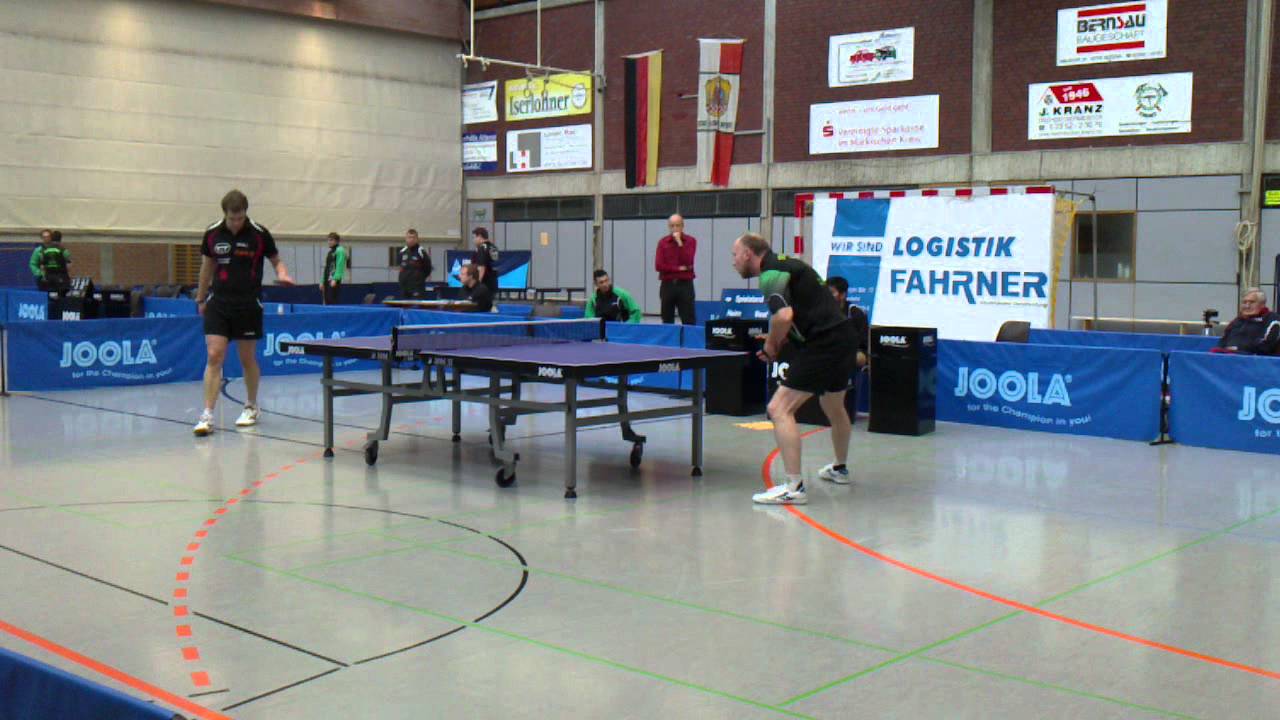 Pascal Tr&ouml;ger vs. Uwe Witte 4. Satz | TTC Altena ClubTV