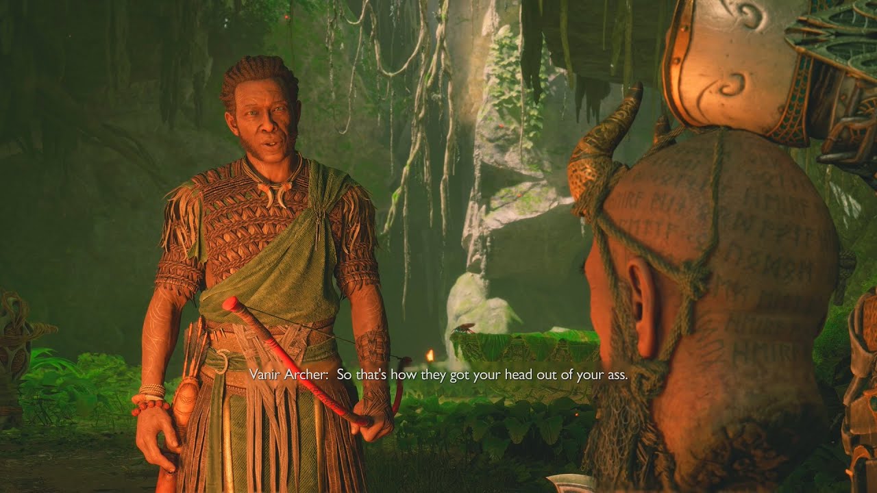 Kratos & Atreus Meet Hildisvíni (Freya's Boar They Shot In 2018) - God Of War: Ragnarök