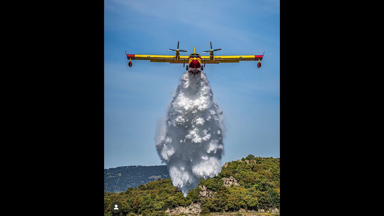 FIREFIGHTING PLANES IN ACTION! The Best of Canadair