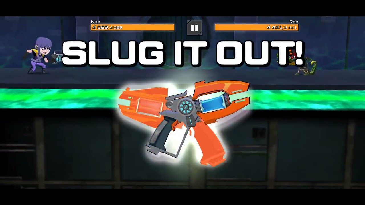 I played slugtera slug it out 2 today duel Rock .2 matches played.