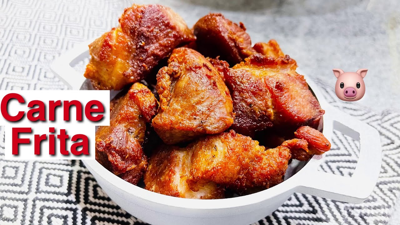 Cómo hacer Carne Frita (How to make Fried Pork Chunk)