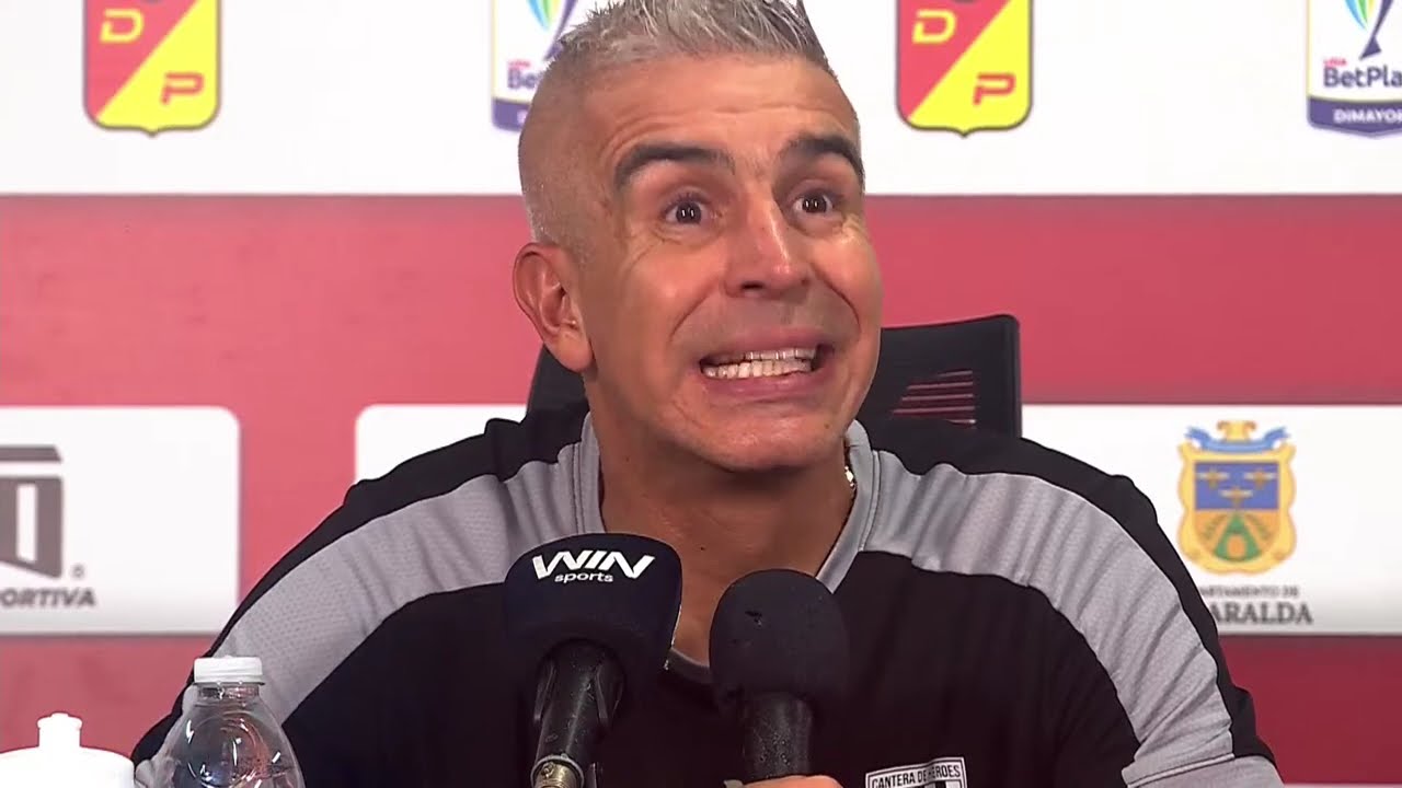 Rueda de prensa de Envigado tras su partido con Pereira