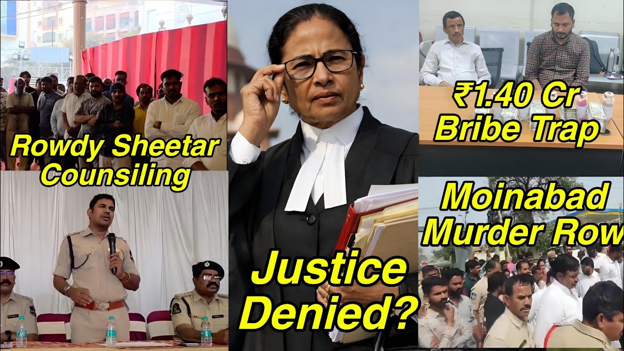 Hyderabad Me Rowdy Sheeter Ki Counsiling | Tandur Election | Mamta Banerjee In Supreme Court | Bribe