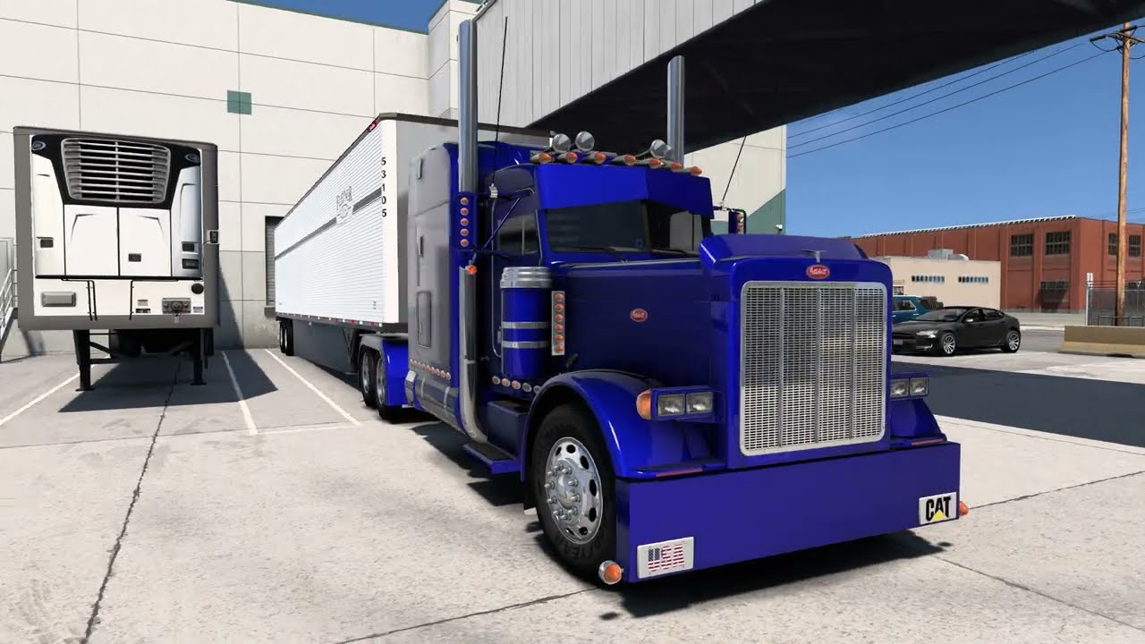 American Truck Simulator Hauling Soda Ash to Denver, Colorado Part One