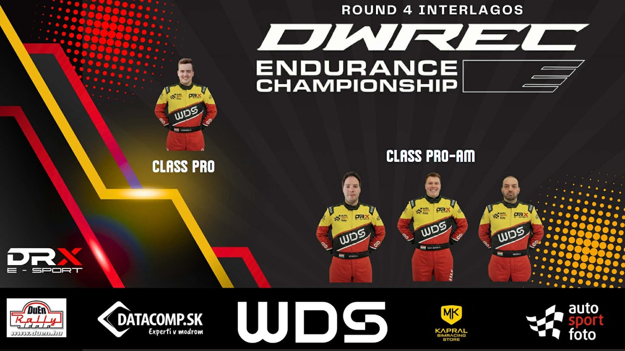 DRX E-Sport/ DWREC Endurance Championship/ Interlagos