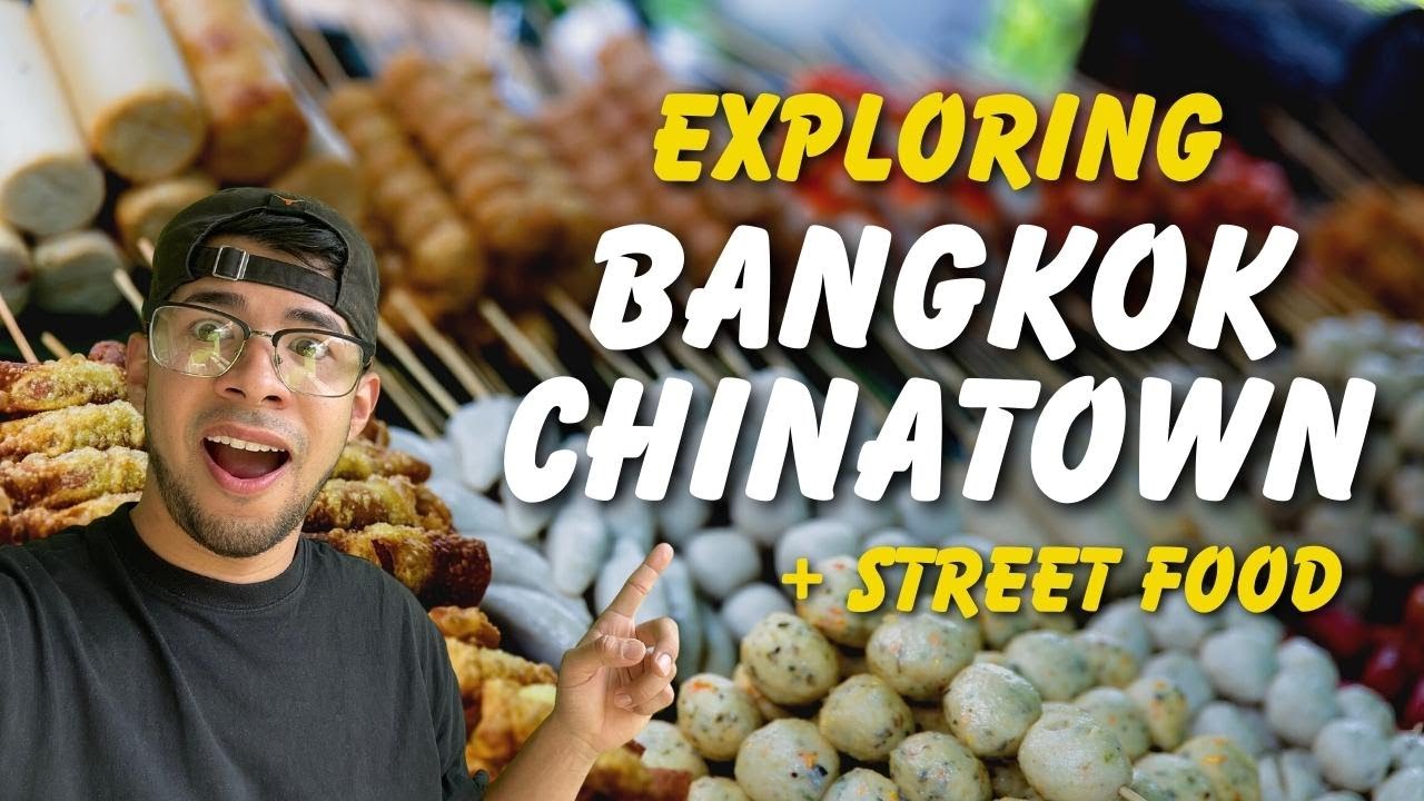 EXPLORING BANGKOK CHINATOWN + STREET FOOD!!!