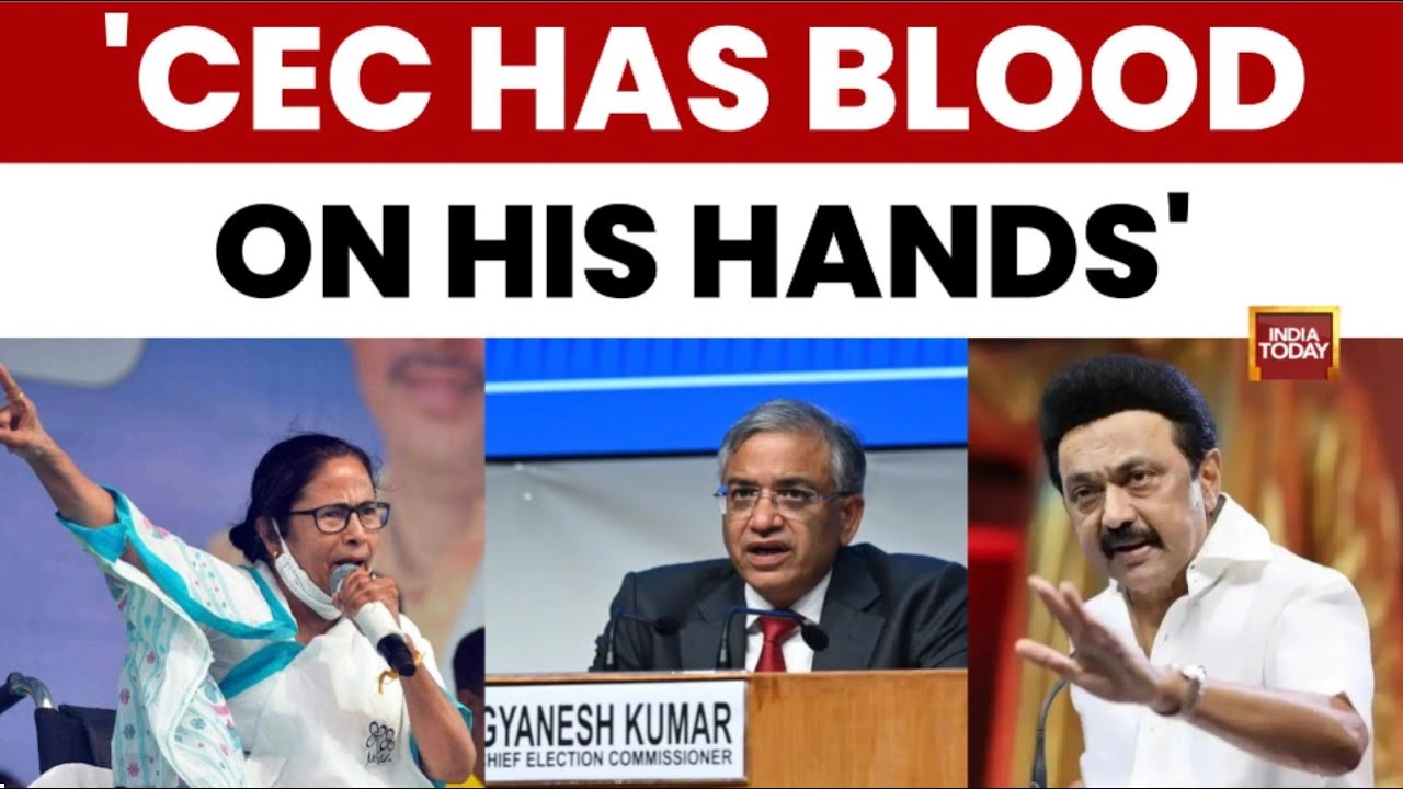 EC&rsquo;s Voter Roll Drive Sparks Political Firestorm ; TMC, Stalin Slam Gyanesh Kumar | India Today