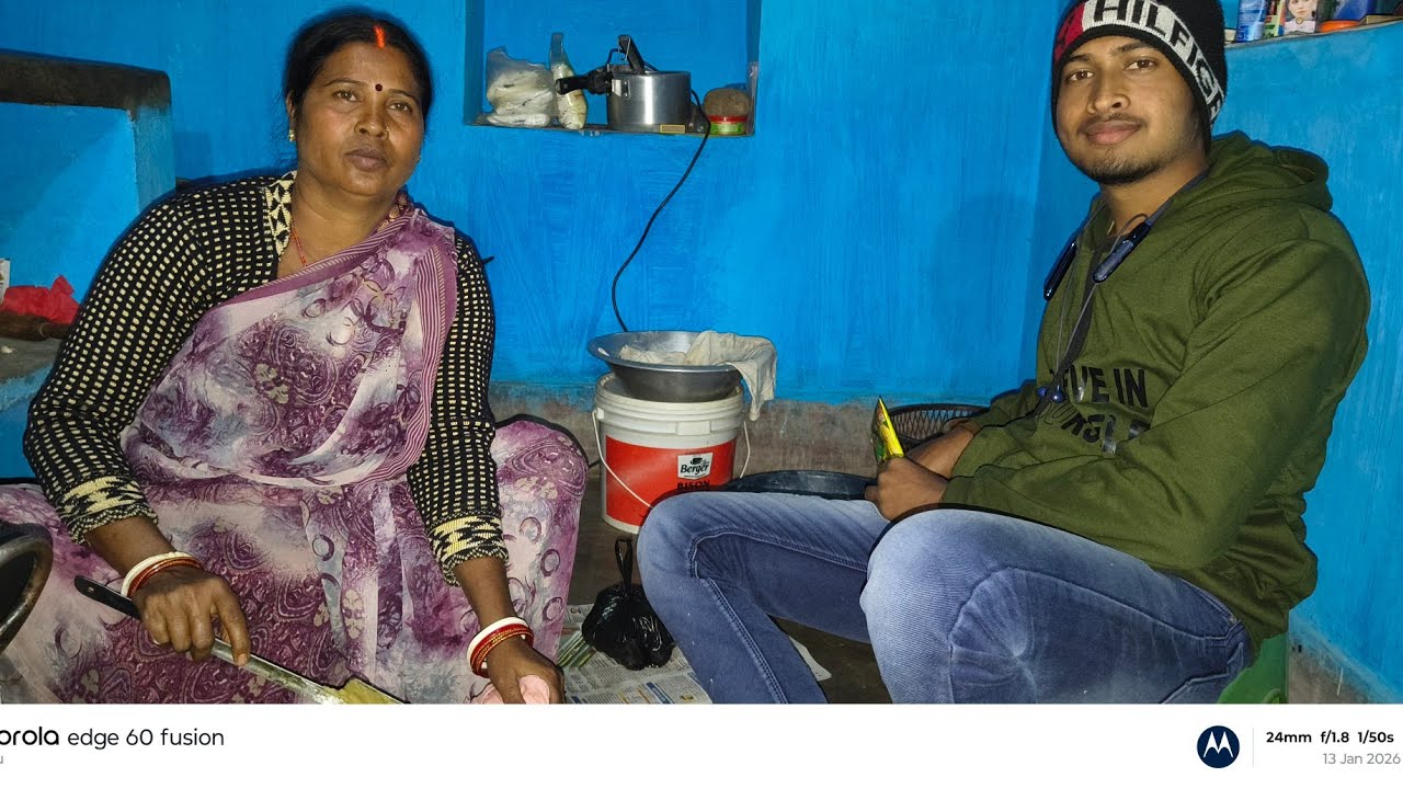 Lohri festival 13 January ko मनाया जाता है 2026 Aaj Airsa Rotii bna rahe h #akbabu24 #indianvlogger 