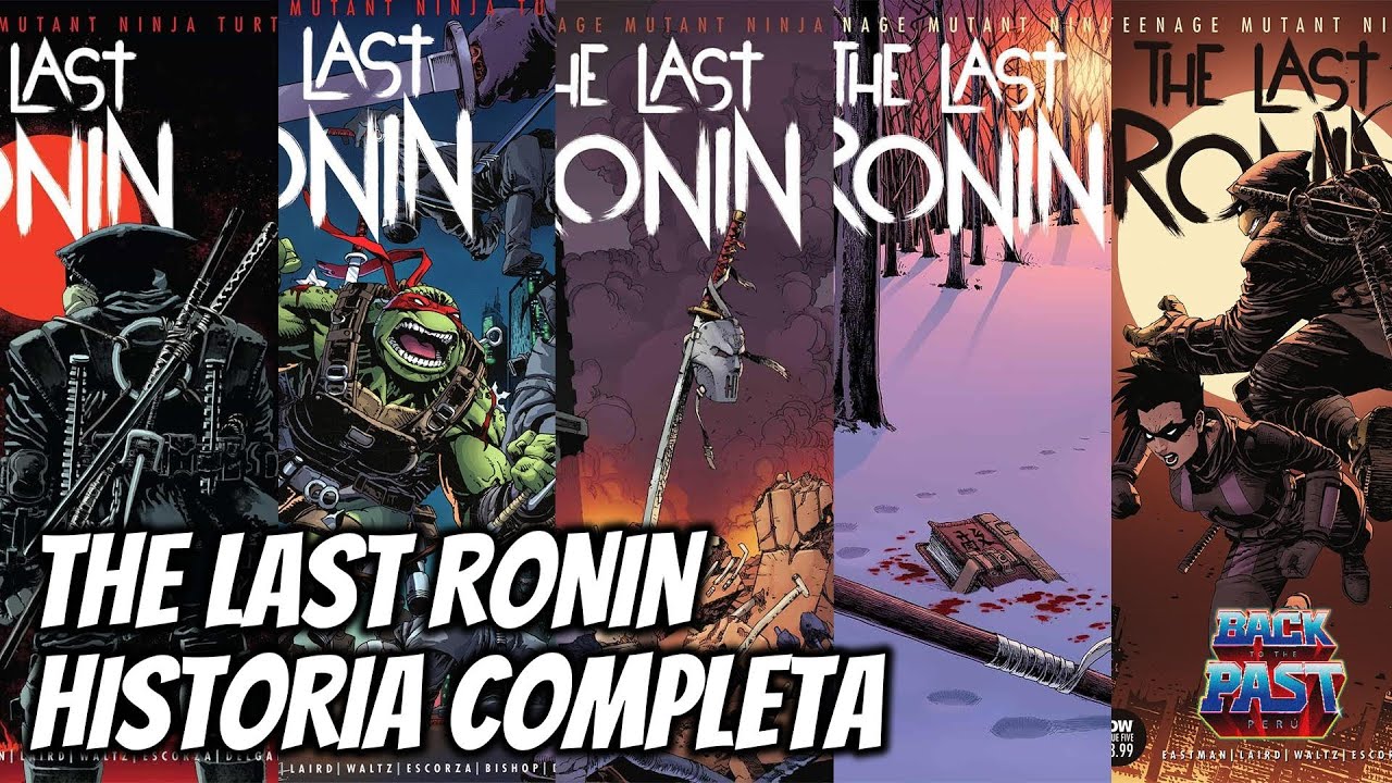 TORTUGAS NINJA : THE LAST RONIN COMIC COMPLETO (AUDIO LATINO) | NARRANDO COMICS
