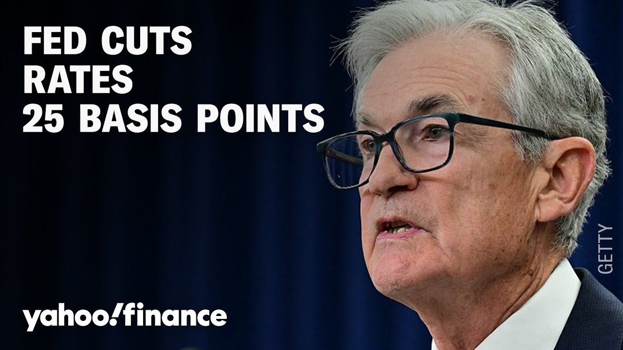 Fed cuts interest rates 25 basis points, here's what it means for markets