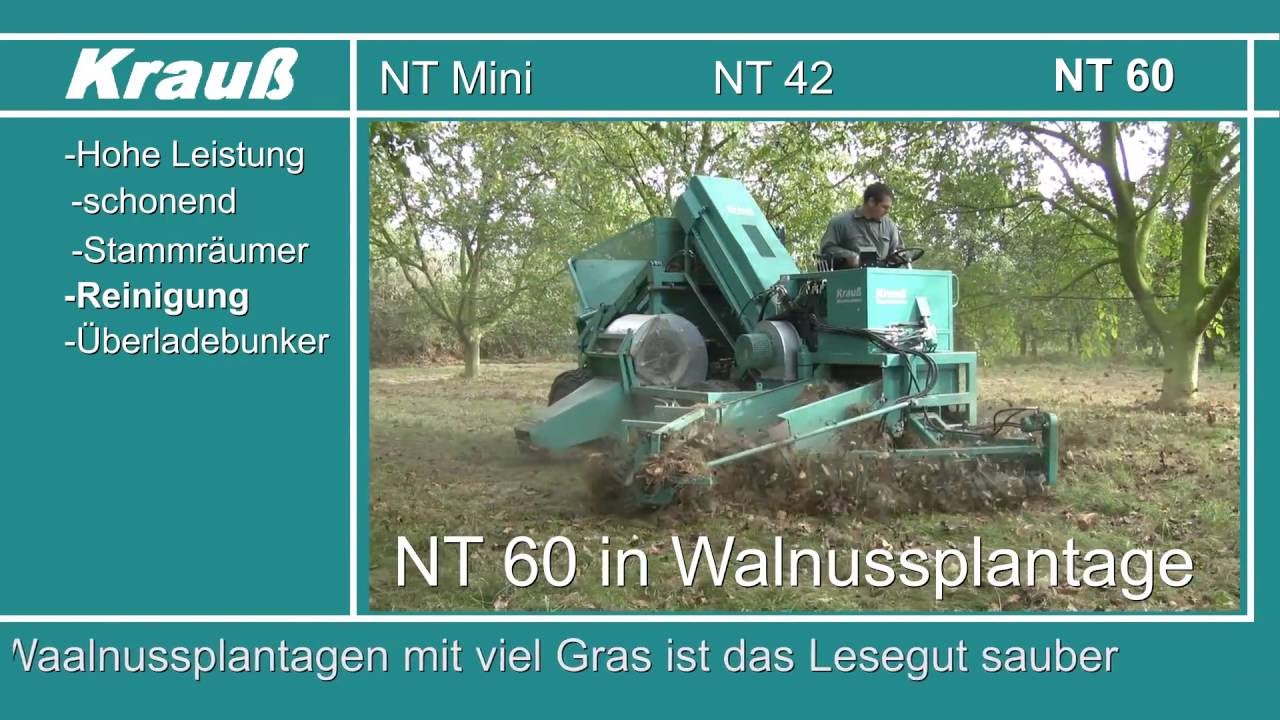 Krauss NT Obsterntemaschine für Plantagen