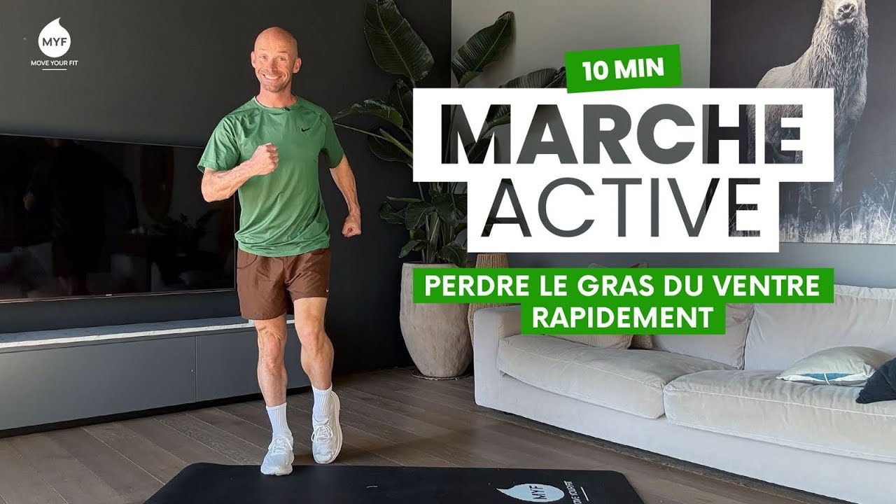 Perdre le GRAS du ventre rapidement avec la MARCHE ACTIVE - Alexandre Mallier