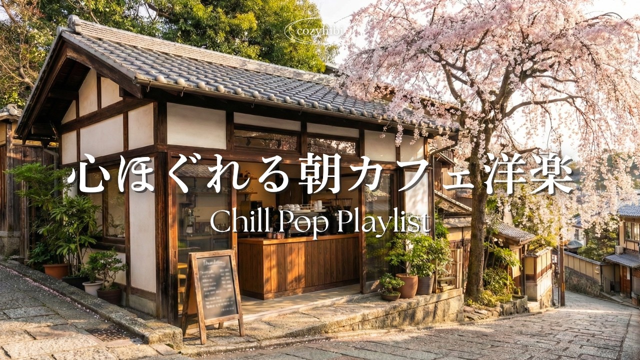 【朝カフェ洋楽】心ほぐれる軽やかな朝に🌸 穏やかに流れる早春の心地いいメロディー｜作業用BGM｜Chill & Relax｜Playlist｜リラックス
