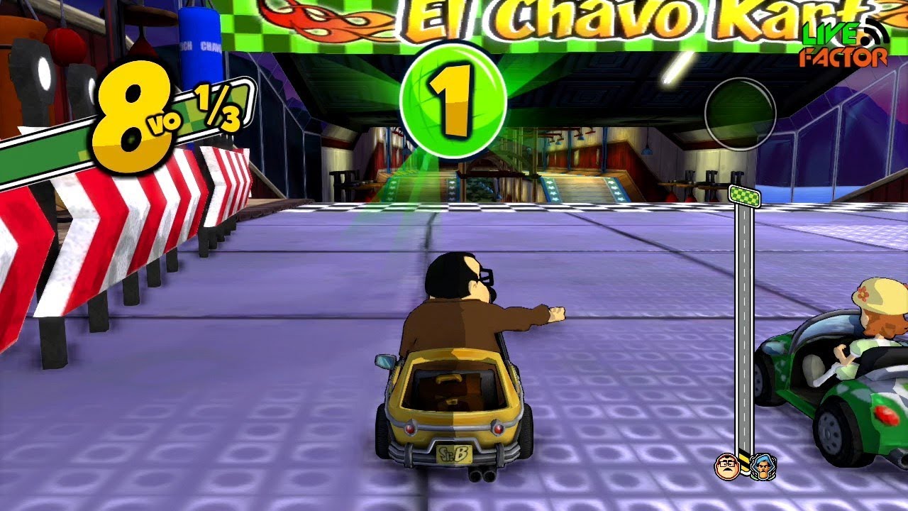 Gameplay - El Chavo Kart - Copa Sr. Barriga - 