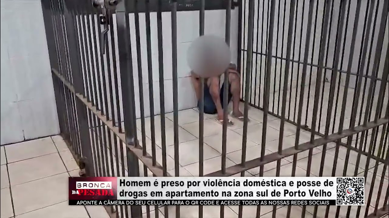 Homem é preso por violência doméstica e posse de drogas em apartamento na zona sul de Porto Velho