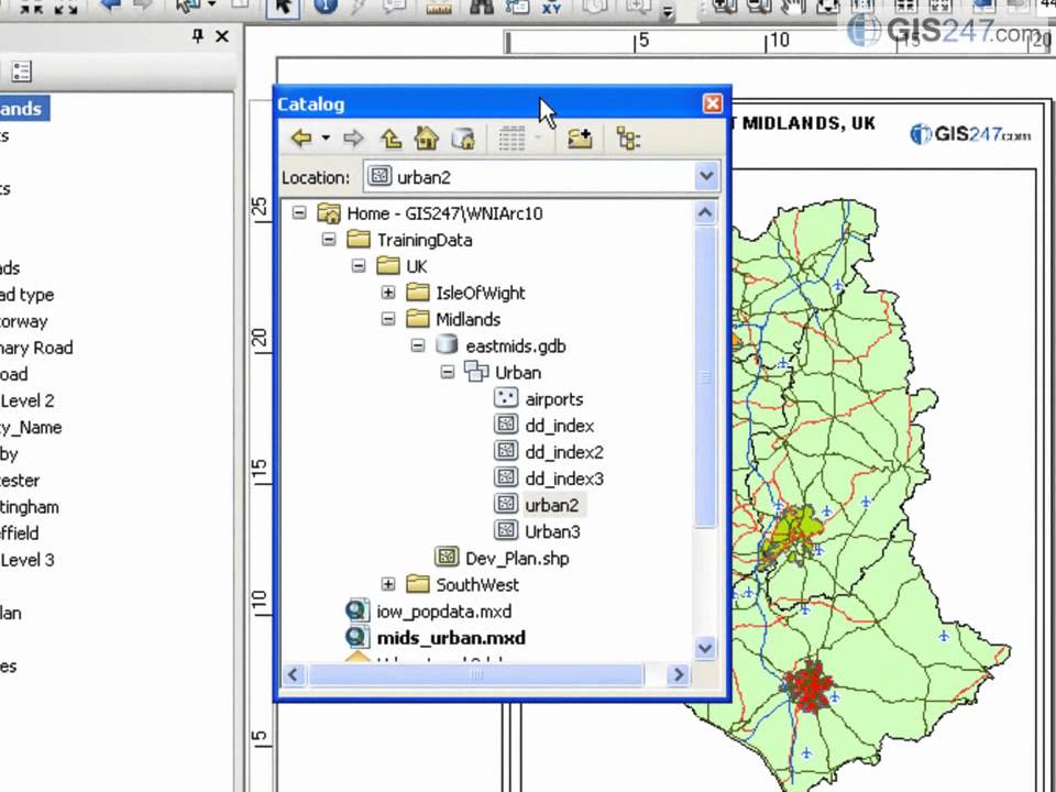 04. What's New in ArcGIS 10.0 - The Catalog Window