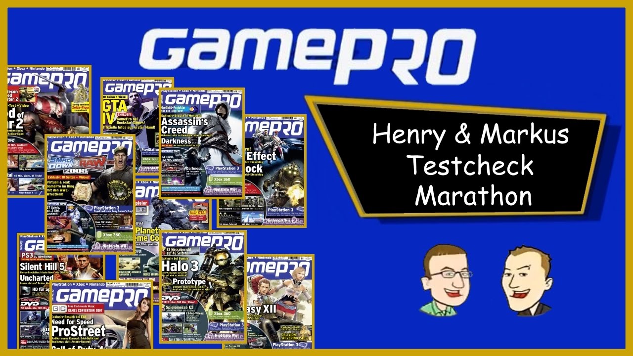 Gamepro - Henry und Markus Testcheck Marathon