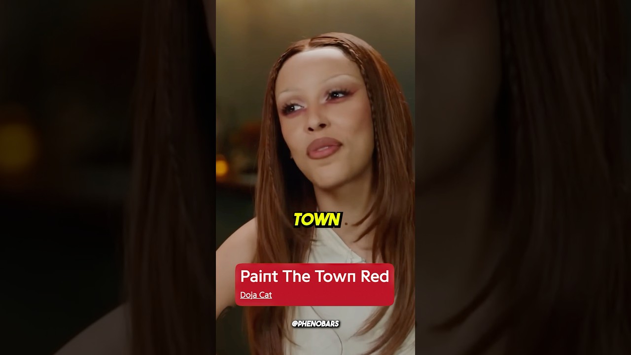 Doja Cat REVEALS why she DIDN&rsquo;T LIKE Paint The Town Red