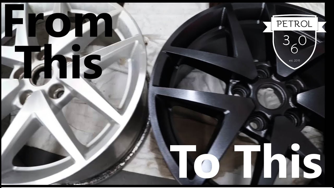 Powder Coating Wheels At Home!