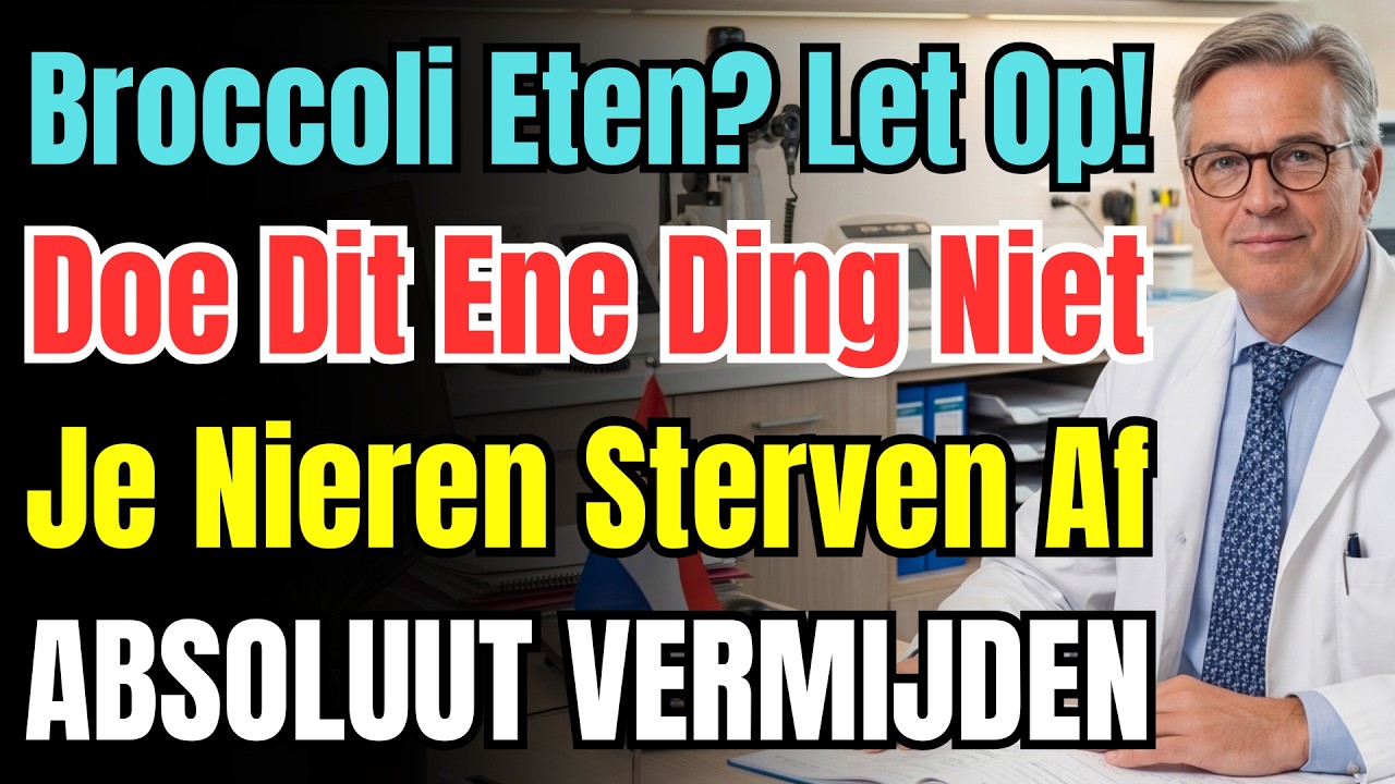 Levensgevaar Voor 60+'ers! Zo Kan Broccoli Uw Nieren Vergiftigen En Dialyse Noodzakelijk Maken.
