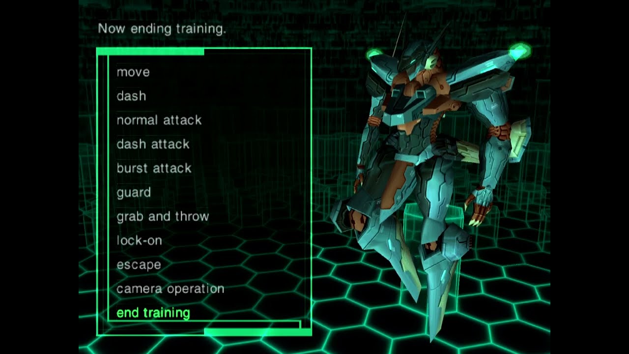 Zone of the Enders (PS2) - Tutorial Mode (NoPlay)
