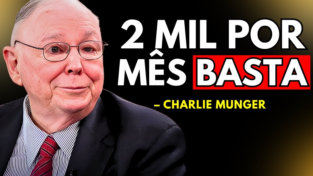 POR QUE GANHAR MAIS DINHEIRO NÃO VAI TE DEIXAR RICO | CHARLIE MUNGER 