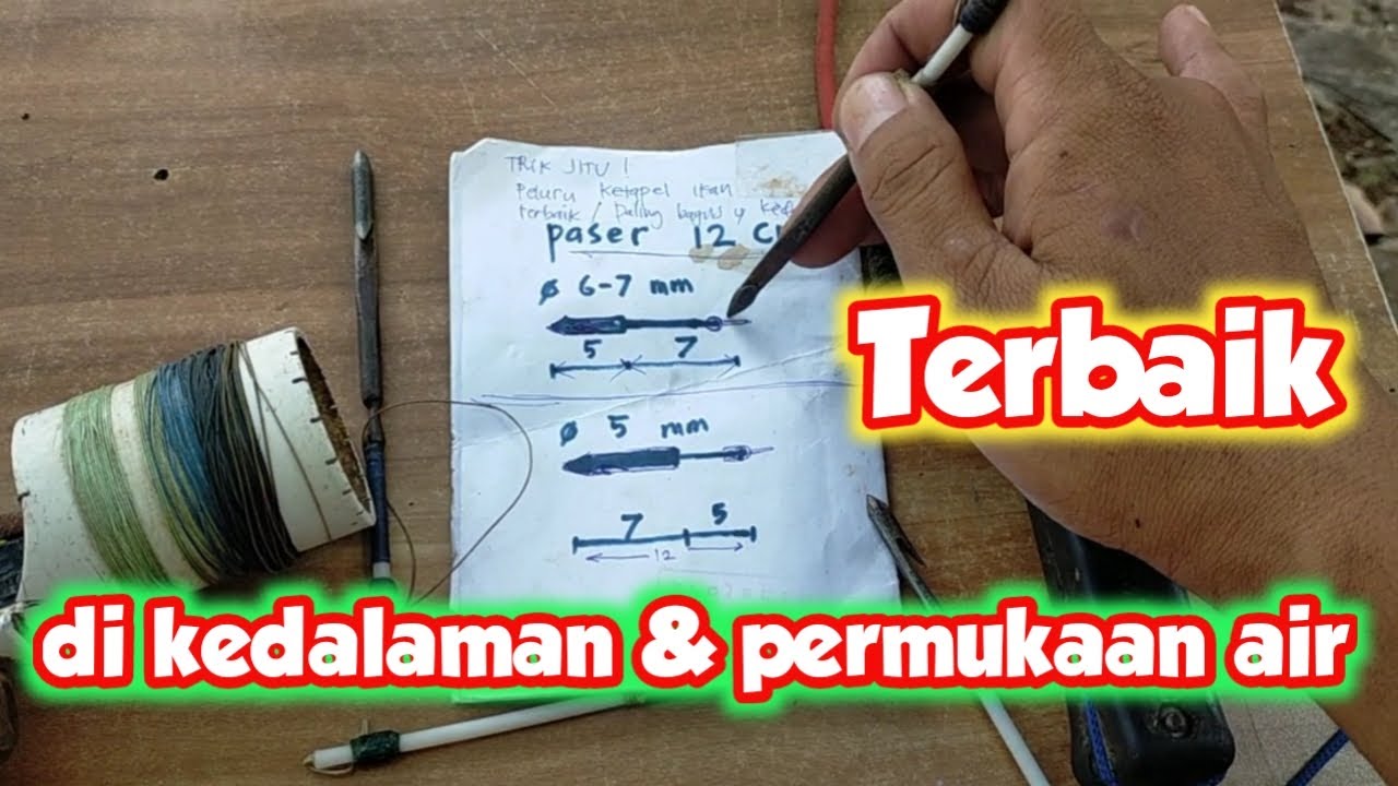 Peluru Ketapel Ikan Terbaik