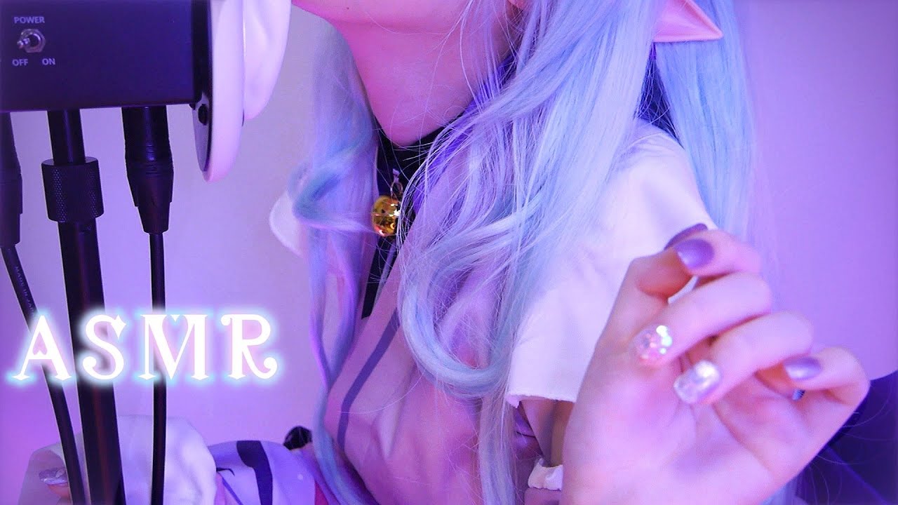 【絶え間なく囁きASMR】原神/夢見月瑞希で耳かき、心音。【コスプレ】(雑談あり)