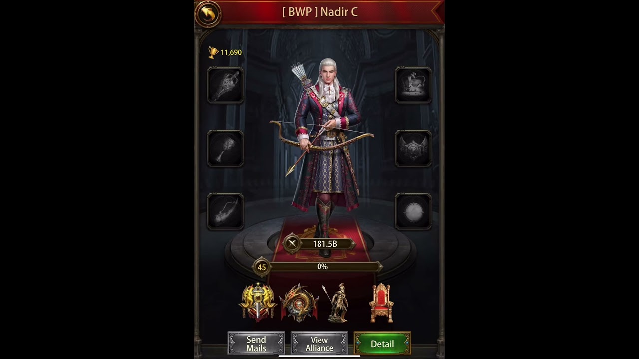 Evony | SvS | Ace s261 burns BWP s1293 hive down | 188B power player Nadir C |May 12, 2024