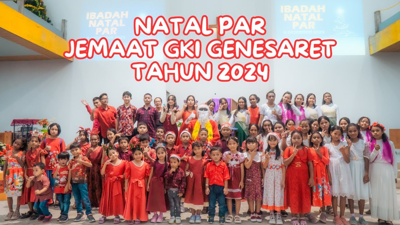 Natal PAR Jemaat GKI Genesaret Tahun 2024