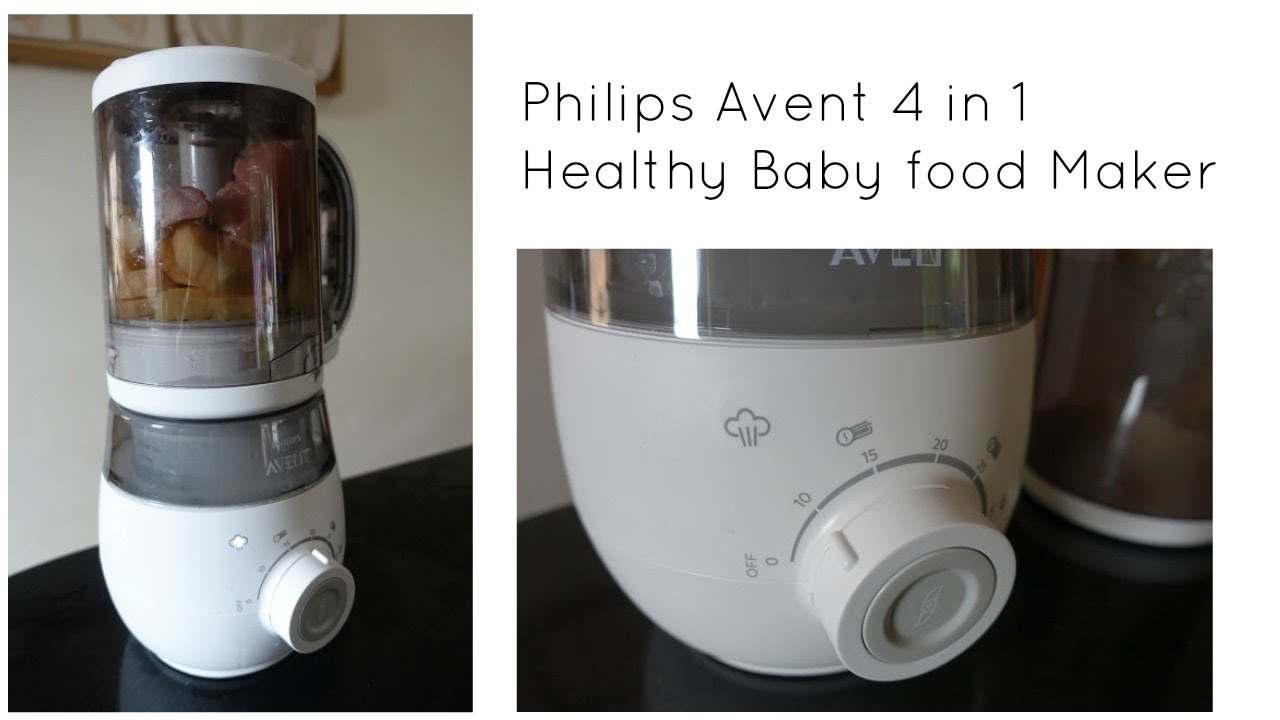 Philips Avent 4 in 1 healthy baby food maker