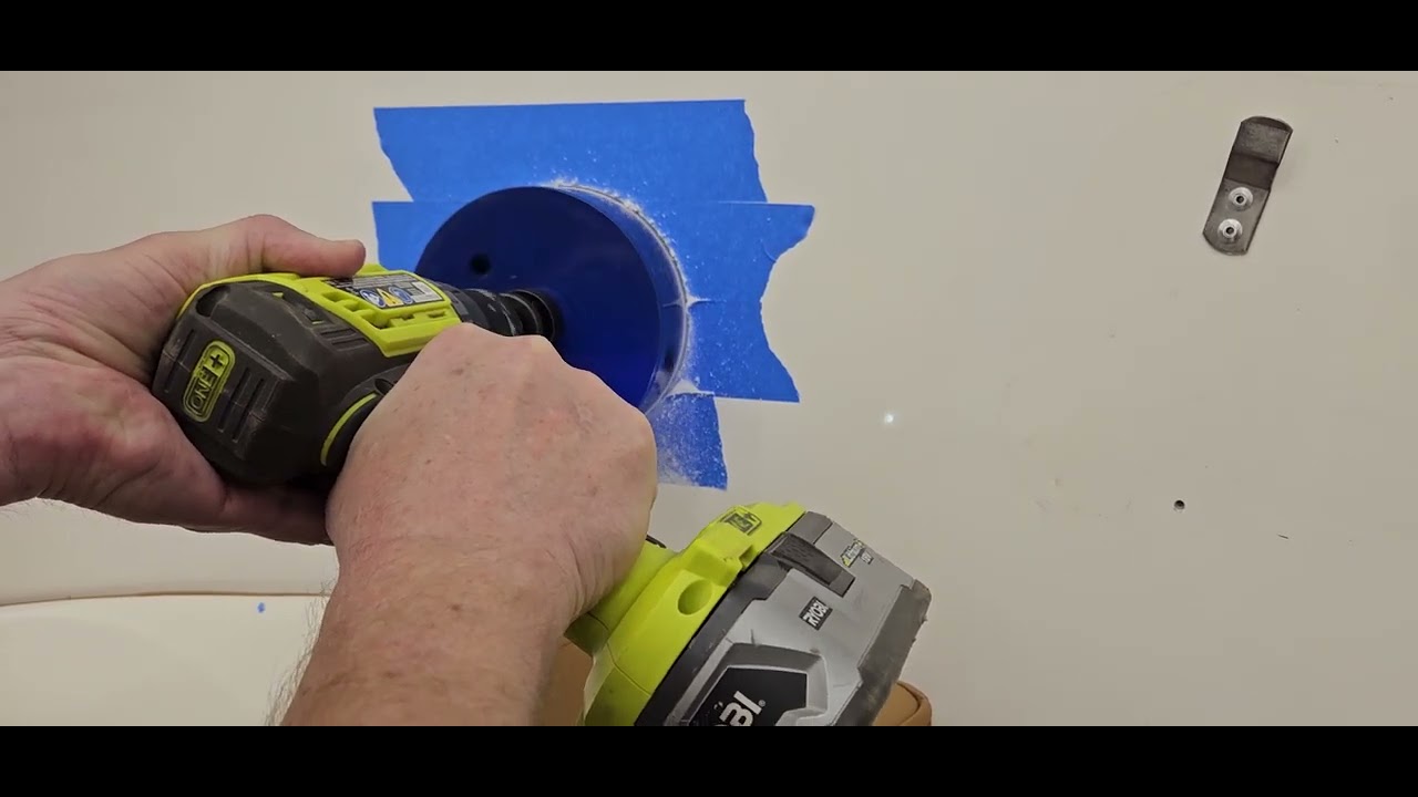 How to Drill a Hole in your Fiberglass Boat - Bayliner VR4 & more