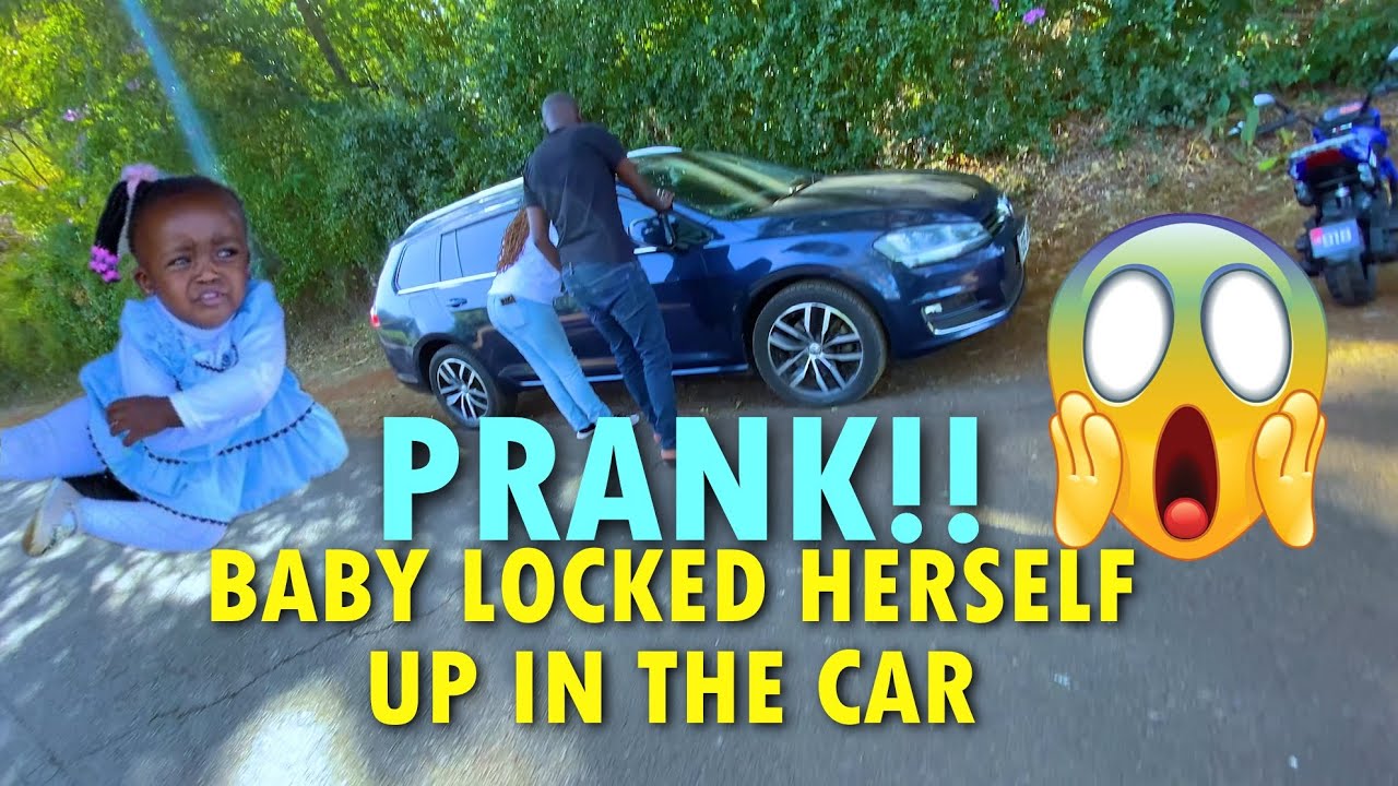 PRANK!! ZAHEERA LOCKED HERSELF IN THE CAR !! THE TENSION!😱😱