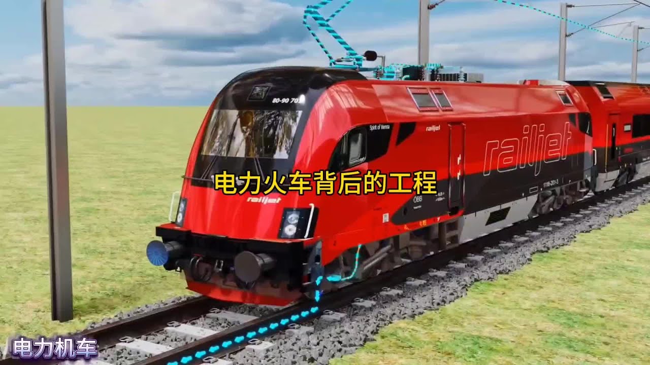 火車是如何剎車的，電力火車工作原理#鐵路路工人#高鐵