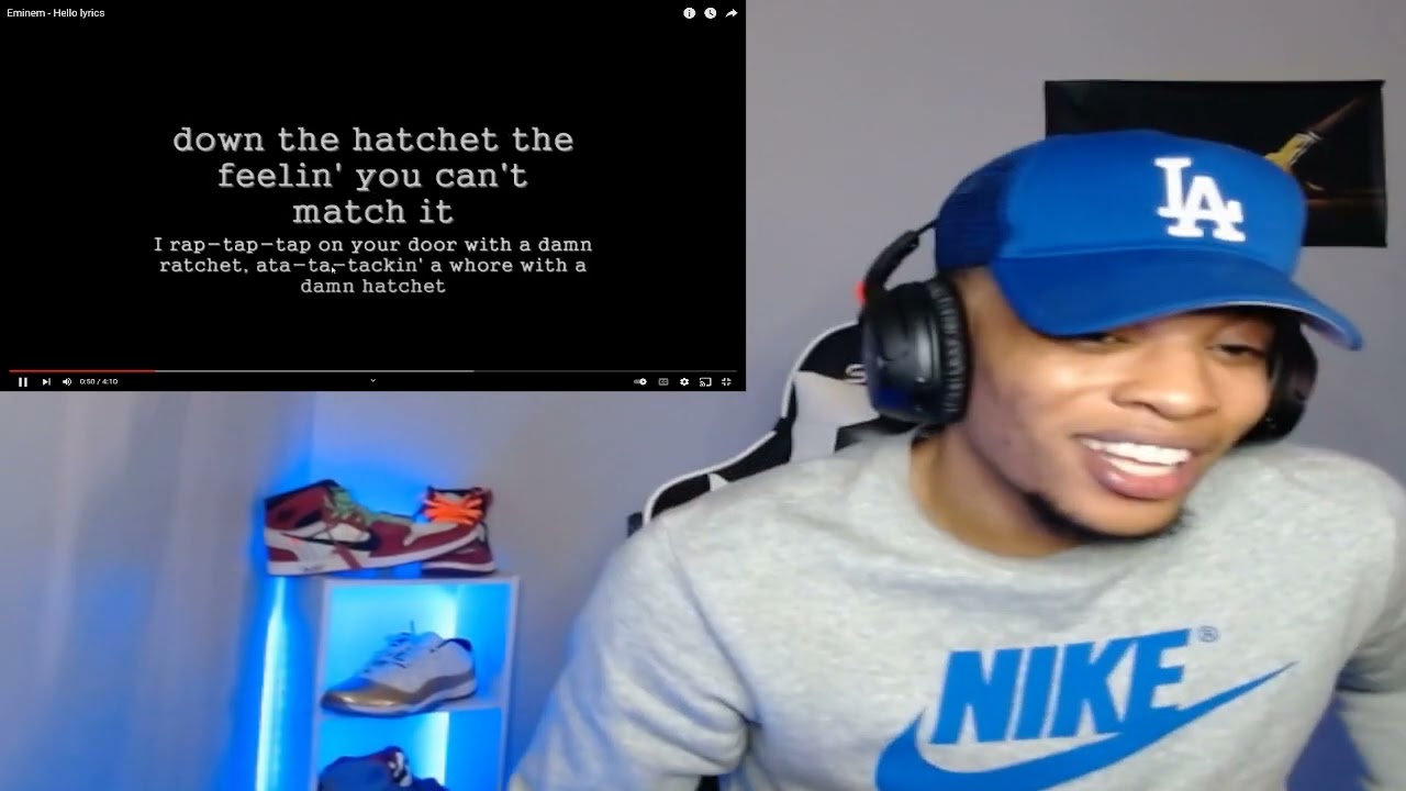 PILL POPPIN ANIMAL!!  EMINEM - HELLO (REACTION)