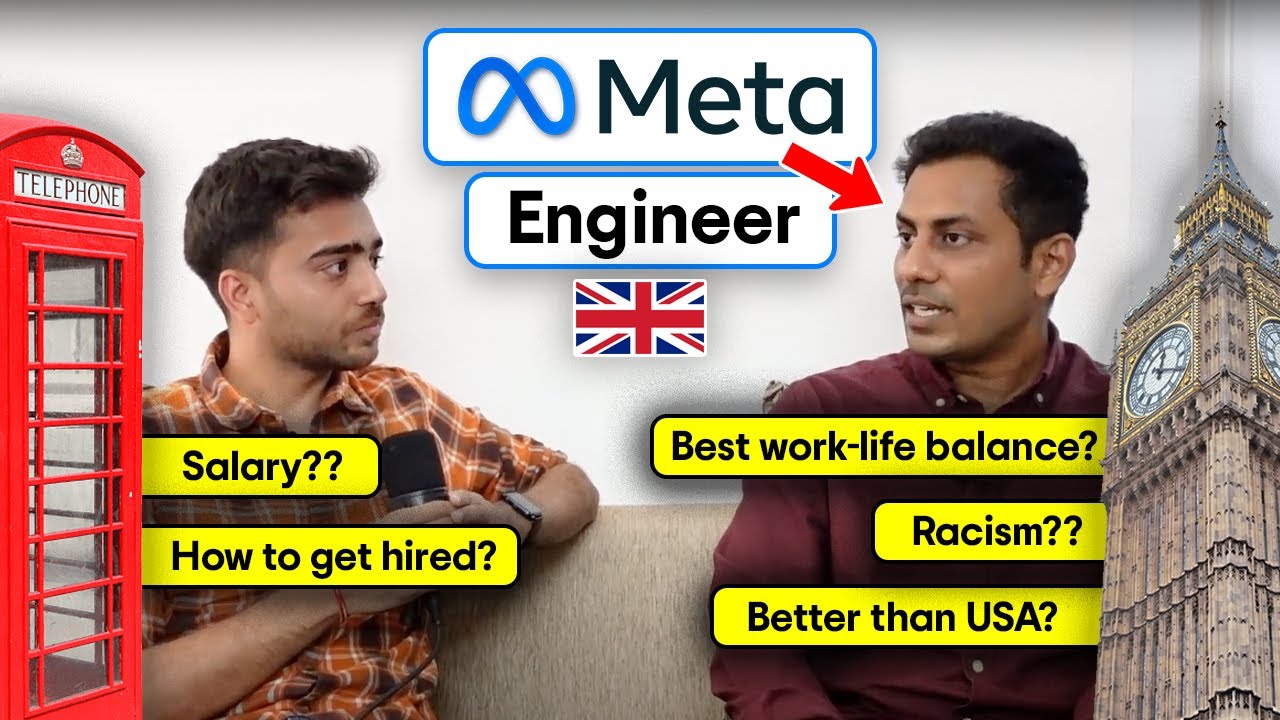 How Much Do Software Engineers Earn in UK? Rent? Lifestyle? UK vs USA? | Meta London SDE🔥