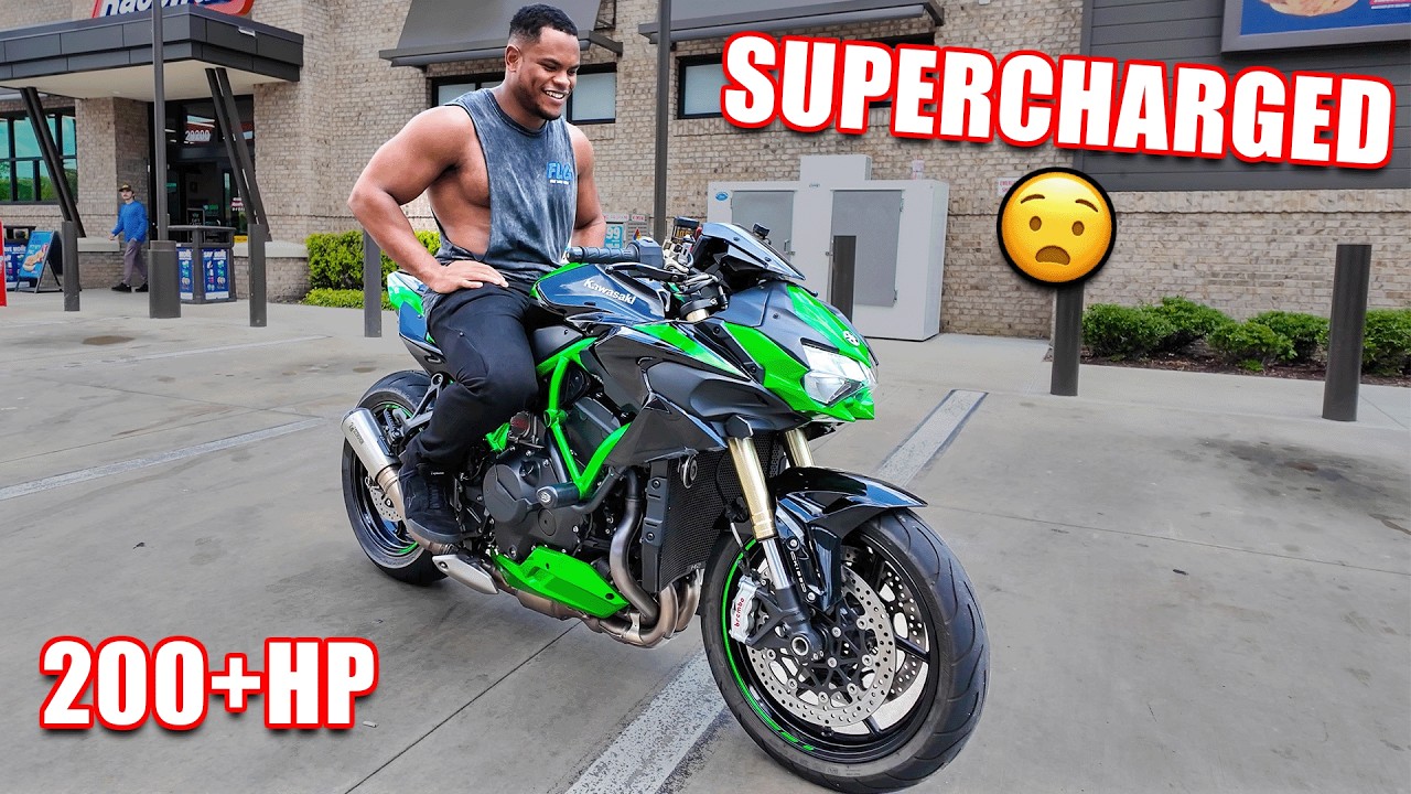 SUPERCHARGED Kawasaki ZH2 REVIEW