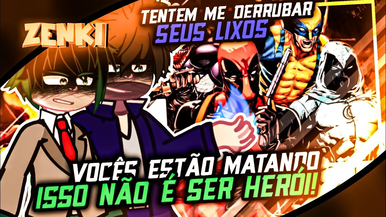 🔥🗡️🌓 Boku No Hero Academia React | Anti-Heróis - Marvel Comics \\ @M4rkim 🎶