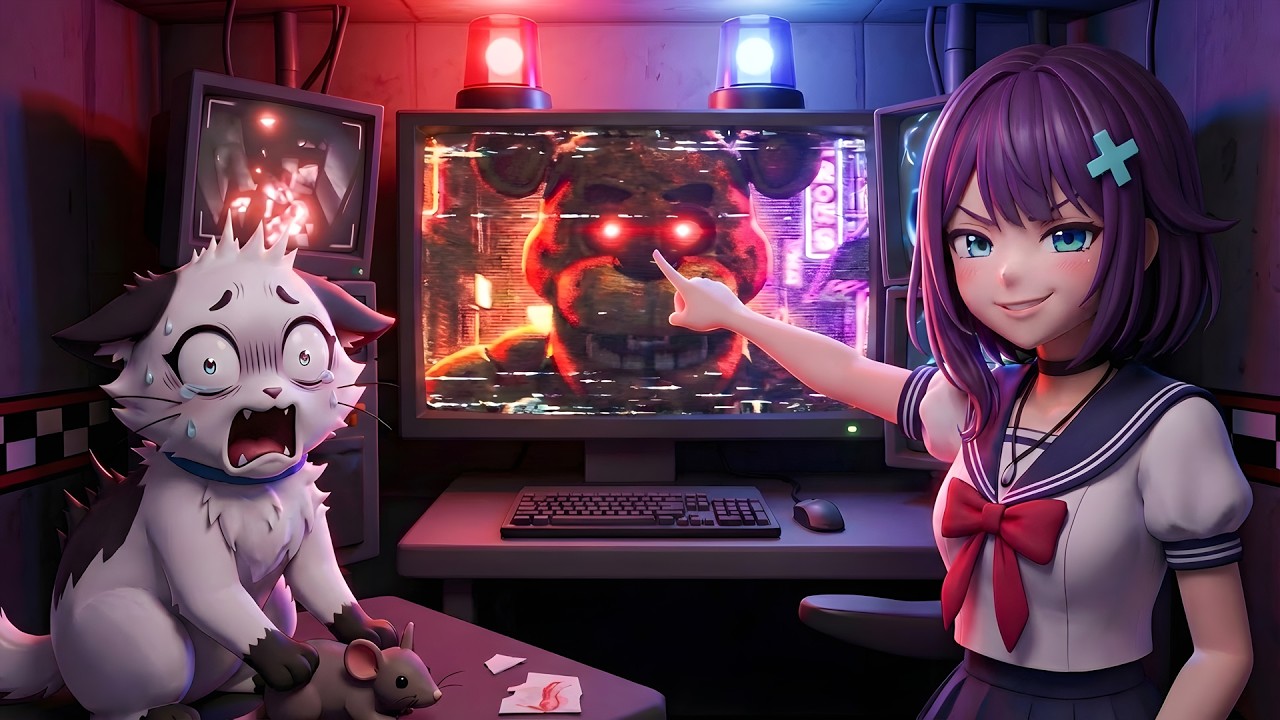Fiz Minha IA Me Ensinar Jogar FNAF