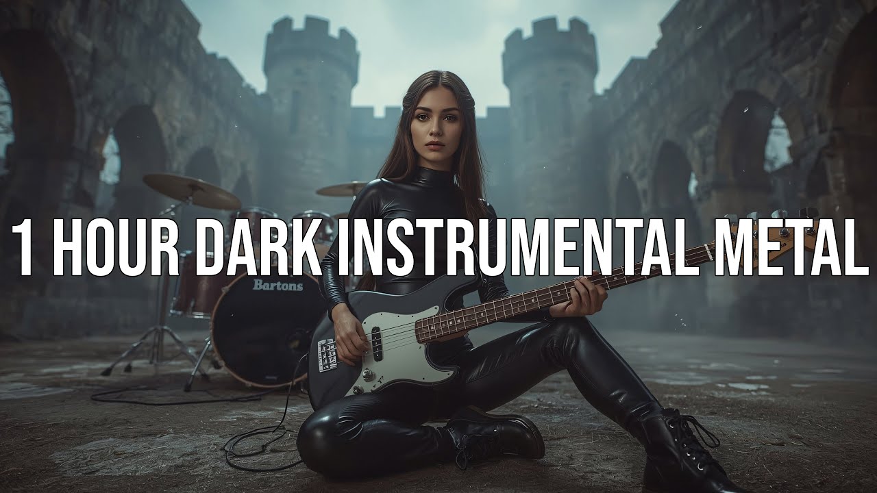 1 Hour Dark Instrumental Metal | Djent / Groove / Cinematic | Focus, Gym, Coding, Gaming