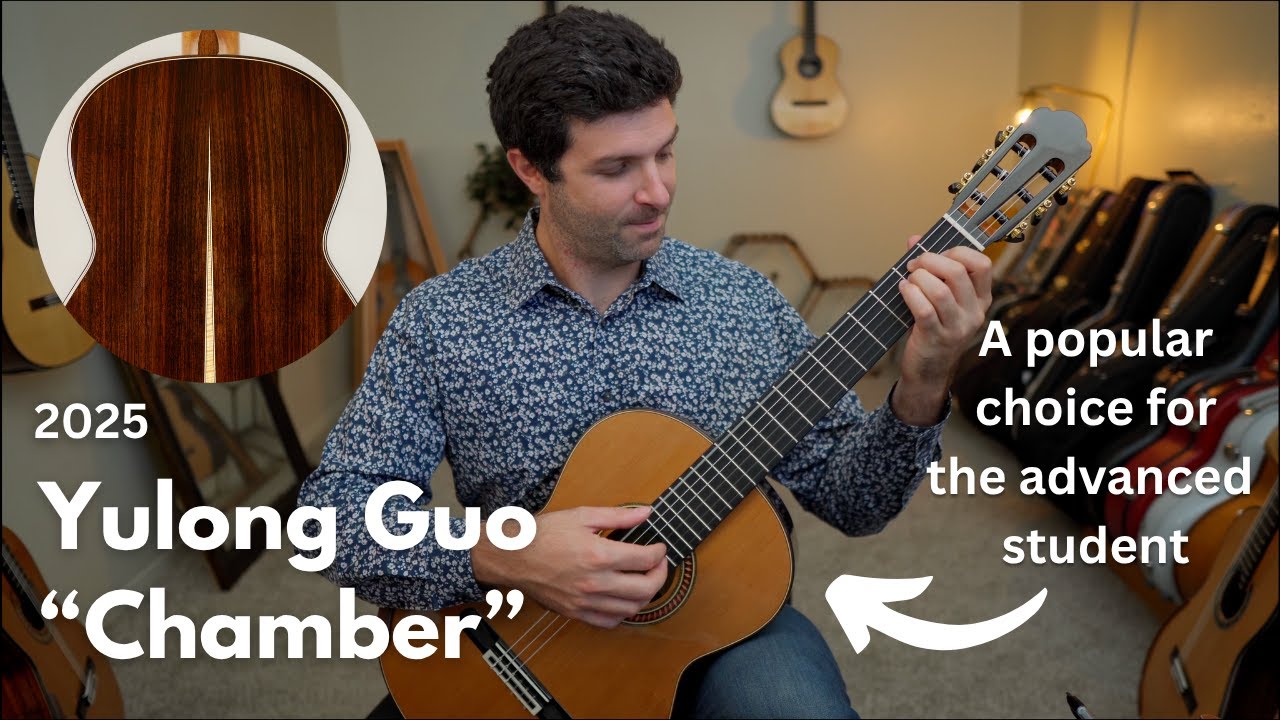 Серьёзная гитара. Удивительная цена. | Обзор камерного концерта Юлонга Го 2025 года | GuitarColle...
