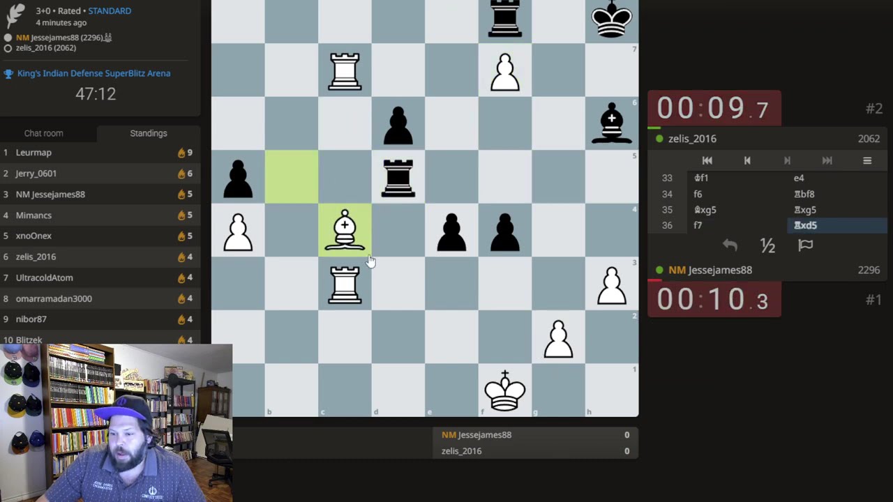 Arena Challenge Series #8 Kings Indian Defense: Averbakh Variation #chesstournament #chessmaster