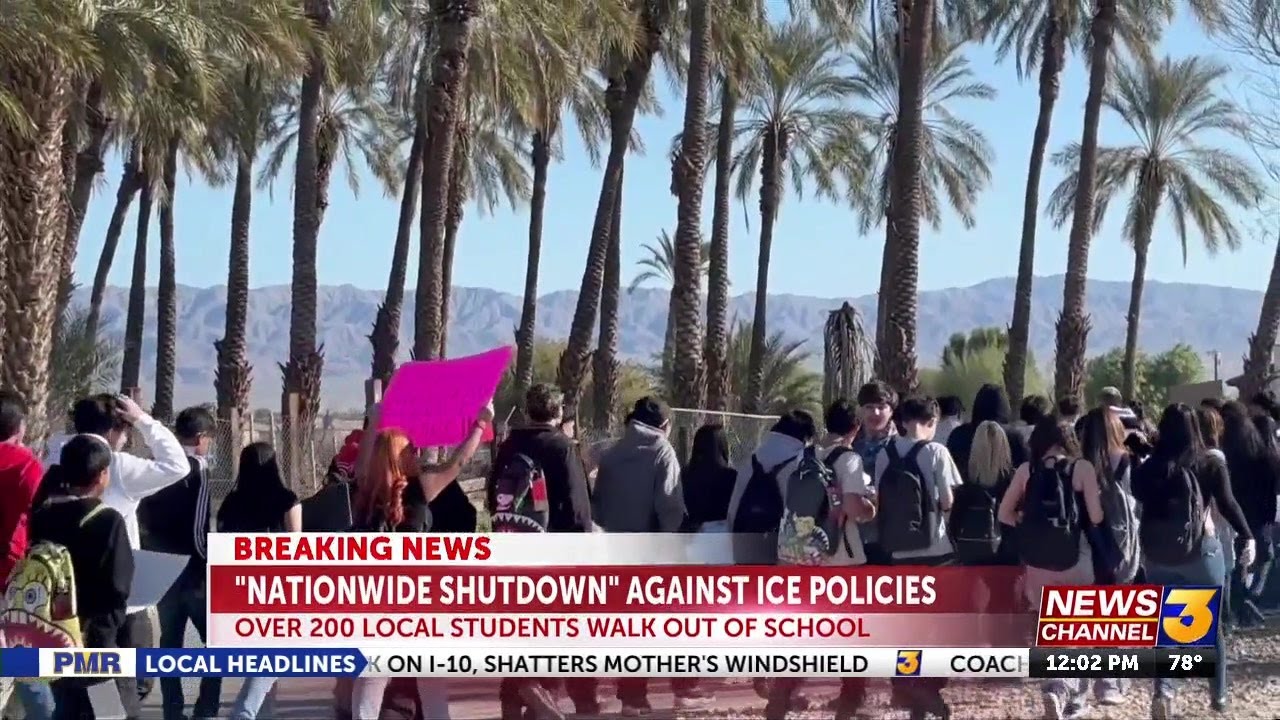 Coachella Valley High students to march to city hall over ice activity
