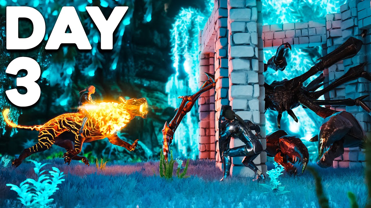 Solo Countering The Alpha's 150 Karkino Tame On Aberration Small Tribes! - ARK Ascended PvP