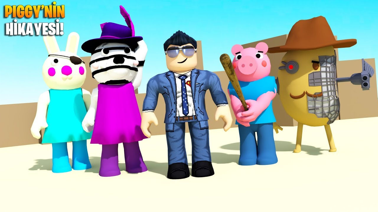 🐷 Piggy'nin Tüm Hikayesi ve Tüm Sonlar! True Ending! 🐷 | Piggy | Roblox Türkçe